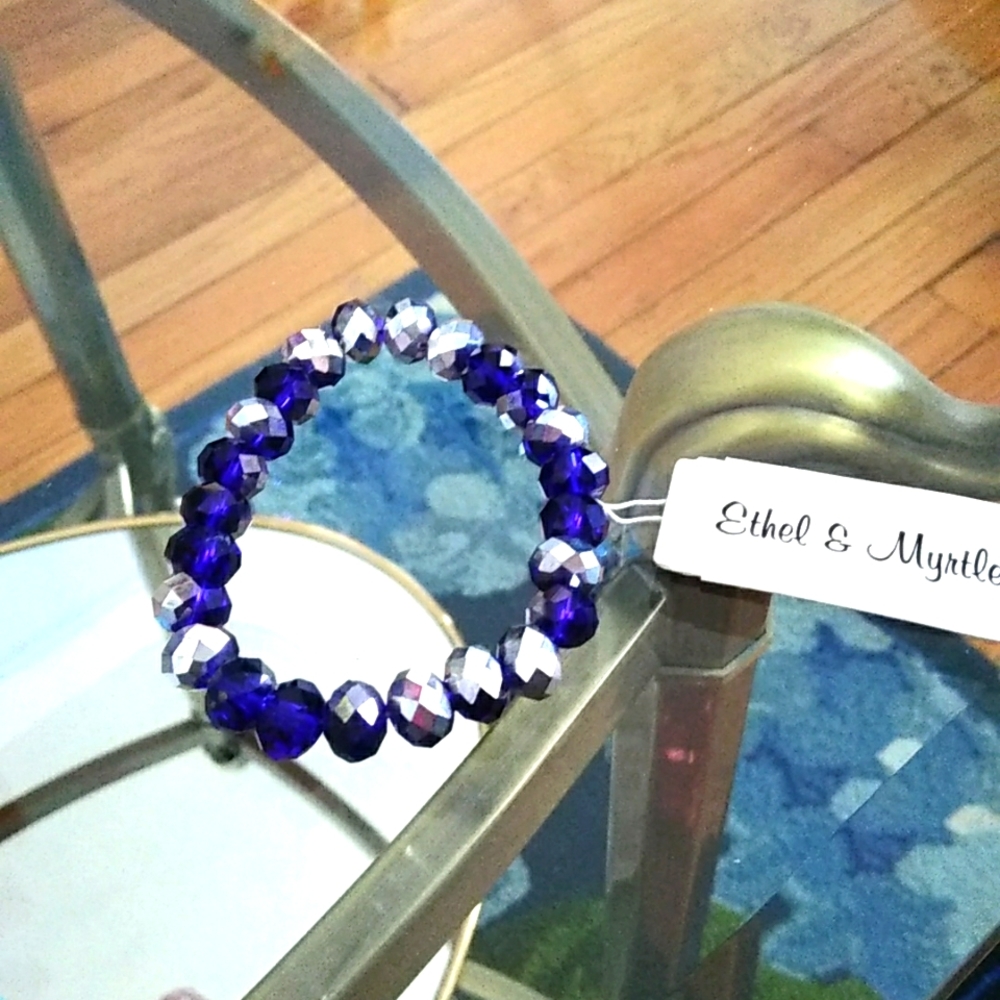Blue Ice 💙Stretch Bracelet